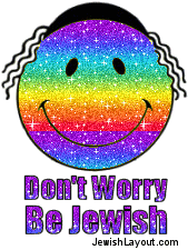 Star of David and dove.